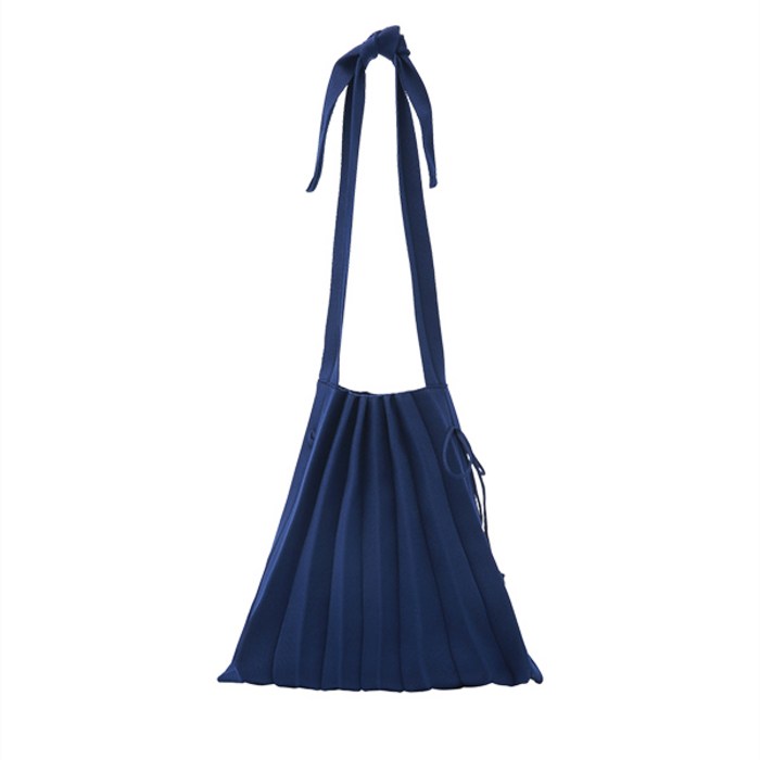 조셉앤스테이시 Lucky Pleats Knit Half and Half 숄더백 대표 이미지 - 조셉앤스테이시 니트백 추천