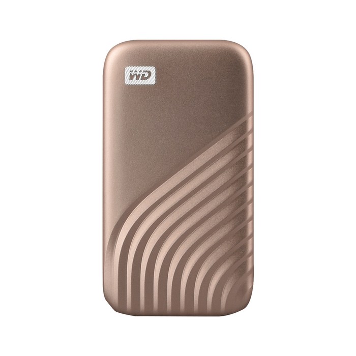 WD My Passport SSD, 2TB, Gold 대표 이미지 - WD SSD 추천