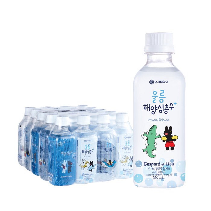 연세대학교 울릉 해양심층수+, 20개, 330ml 대표 이미지 - 딥스 해양심층수 추천