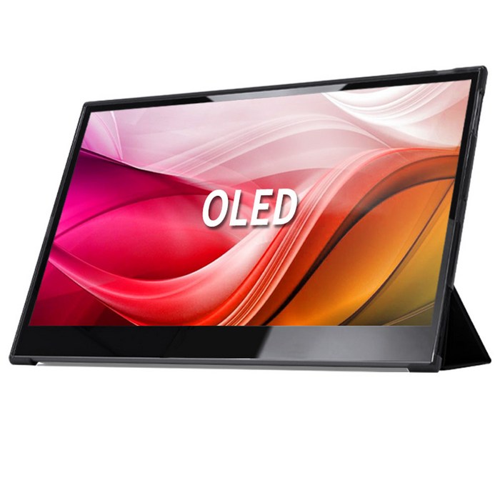 한성컴퓨터 39.5cm OLED 4K DEX 포터블 배터리 멀티터치 모니터, TFX156T 대표 이미지 - 60센치 모니터 추천