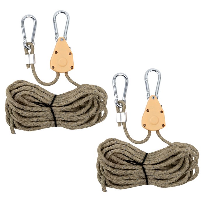 루아즈 캠핑 타프 텐트 스트링 로프라쳇 2p