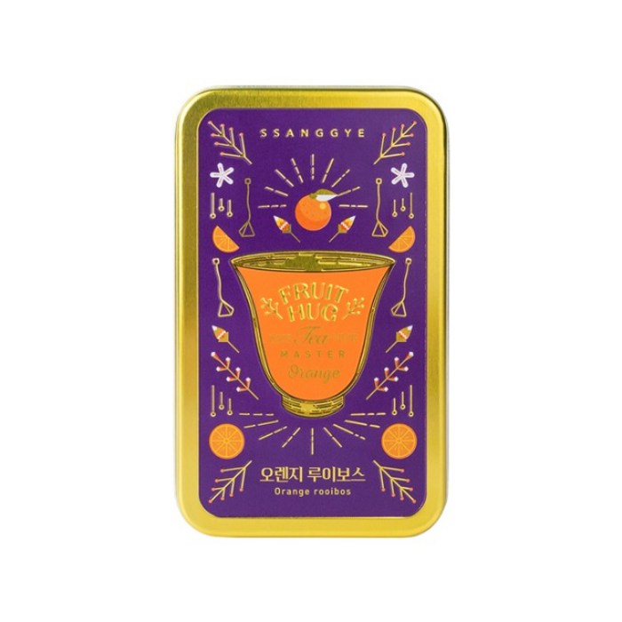 쌍계명차 과일허그 오렌지 루이보스 티캔, 1.5g, 6개 대표 이미지 - 쌍계명차 추천