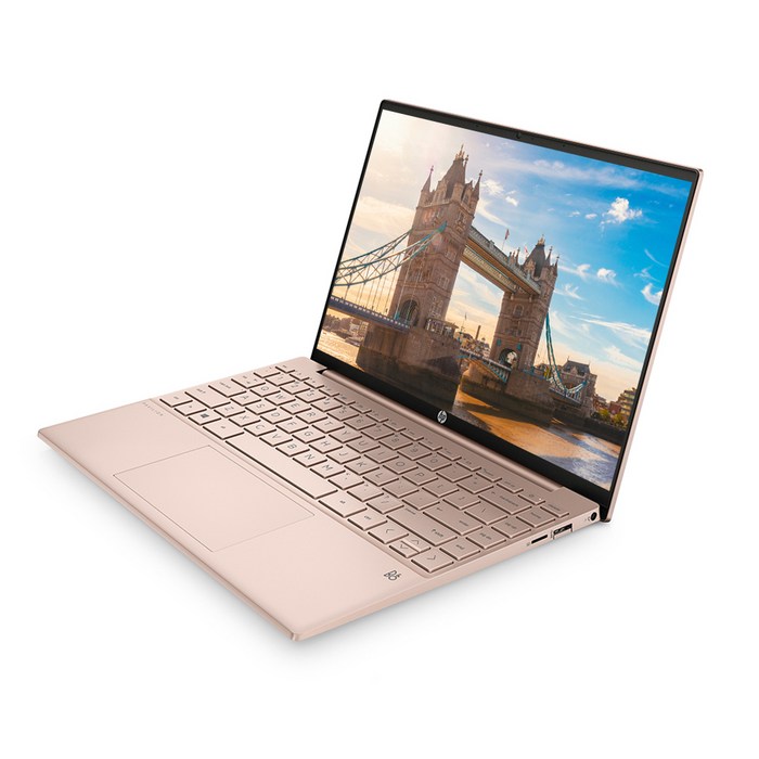 HP 2022 파빌리온 Aero 13 노트북, Pale Rose Gold, 13-be1051AU, 라이젠7, 256GB, 16GB, Free DOS 대표 이미지 - HP Pavilion Aero 추천