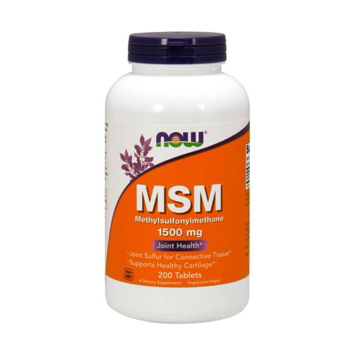 나우푸드 MSM 1500mg 타블렛 글루텐 프리 비건, 200개입, 1개 대표 이미지 - MSM 추천