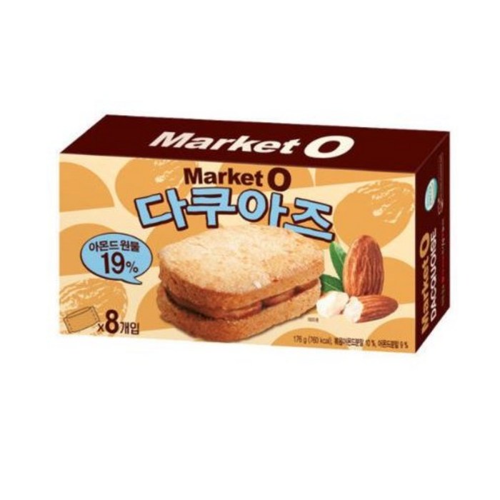 오리온 마켓 오 다쿠아즈, 176g, 10박스 대표 이미지 - 다쿠아즈 추천