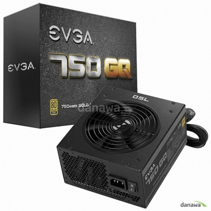 EVGA 80플러스 GOLD 750W ATX 750 GQ 대표 이미지 - 컴퓨터 파워 추천