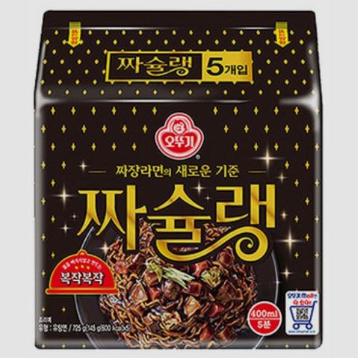 오뚜기 짜슐랭, 725g, 4개 대표 이미지 - 짜슐랭 추천