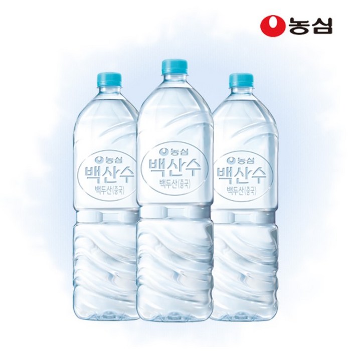 백산수 무라벨 2L X 36개 천연암반수 생수 지하수 먹는샘물 깨끗한물 안전한물 미네랄워터 대표 이미지 - 미네랄 워터 추천