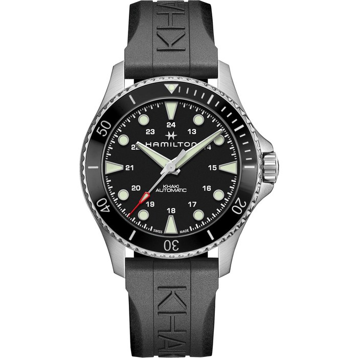 [해밀턴] HAMILTON 시계 khaki navy scuba auto (카키 네이비 스쿠버 오토) H82515330 남성 43mm 30 기압 방수 【정규 수입품】 대표 이미지 - 해밀턴 시계 추천