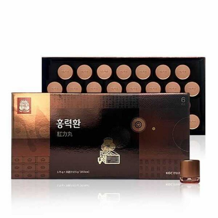 정관장 공진단 홍력환 6년근 골드 3.75g x 30환 + 쇼핑백, 30환 + 선물용 쇼핑백 대표 이미지 - 홍삼스틱 추천