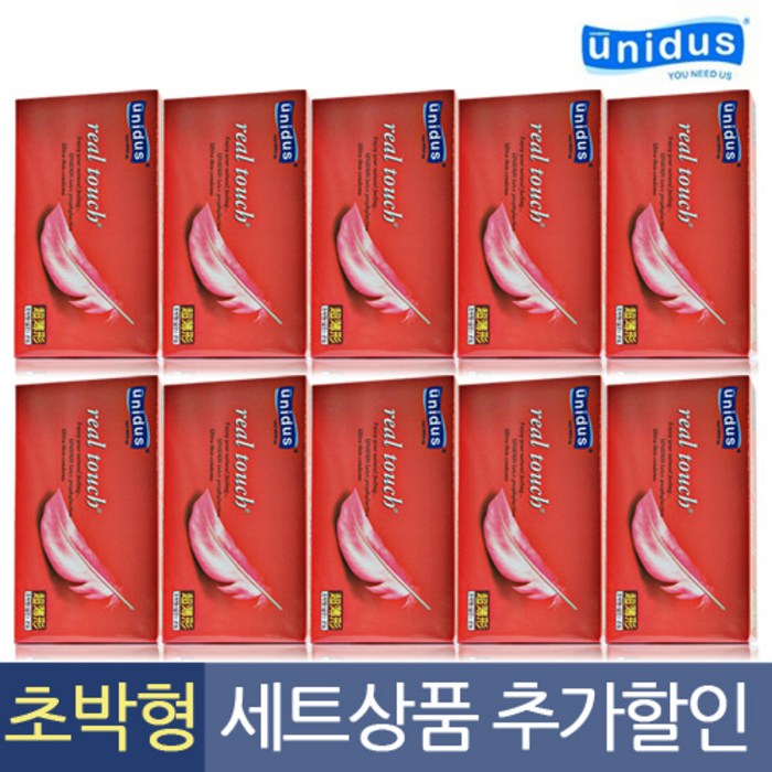 유니더스 리얼터치 콘돔 대용량(100개입), 1세트, 100개입 대표 이미지 - 성생활용품 추천