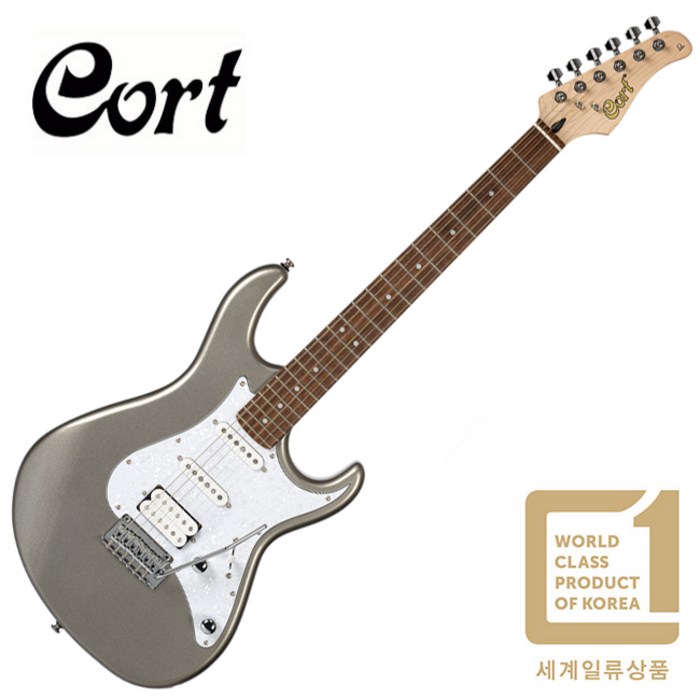 Cort G250 콜트 일렉기타 (Silver Metallic) (사은품 풀패키지) 대표 이미지 - 험험 기타 추천