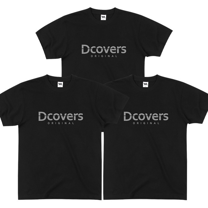 디커버스 111 DCOVERS 반팔 티셔츠 20수 면티 3장