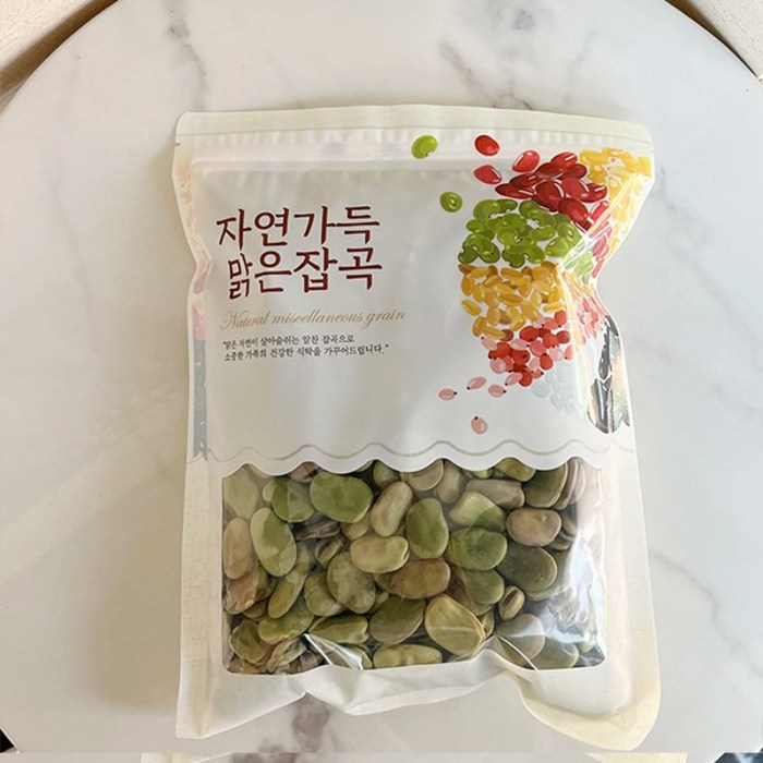 [ 최신거로 드세요 ] 2023년산 최신 페루산 파바빈 자이언트 파바빈 잠두 콩, 1kg, 1개 대표 이미지 - 파바빈 추천