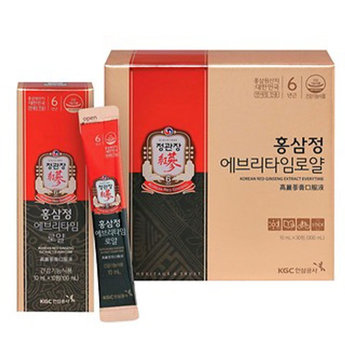 정관장 홍삼정 에브리타임 로얄, 10ml, 30개 대표 이미지 - 설날 선물 추천