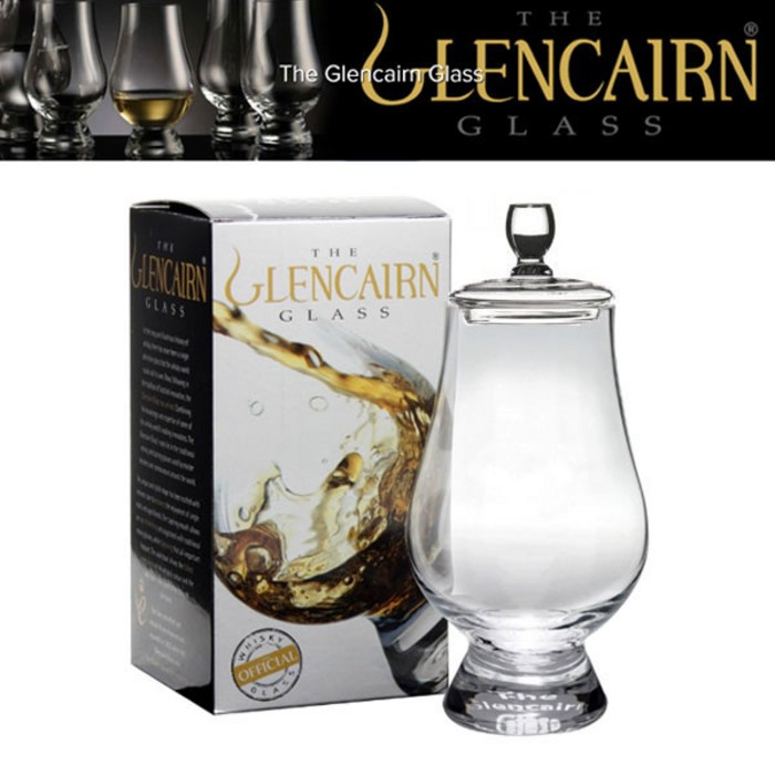 Glencairn 글렌캐런 위스키잔 양주잔+뚜껑+전용박스 대표 이미지 - 싱글몰트 위스키 추천