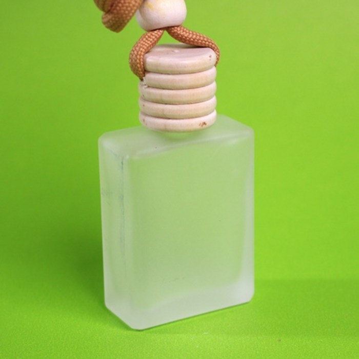 캔들바다 차량용디퓨저용기  롱 불투명 사각  10ml  차량용디퓨저, 1개