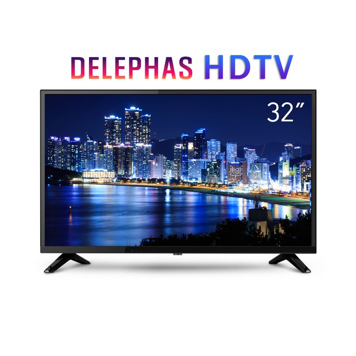 델리파스 HD LED TV, 82cm(32인치), D32SHGEL, 스탠드형, 자가설치 대표 이미지 - 32인치 TV 추천