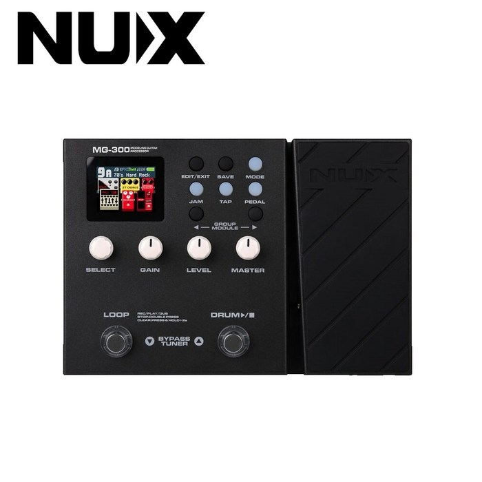 Nux MG-300 mg300 기타 멀티 이펙터 (IR) 대표 이미지 - 멀티 이펙터 추천