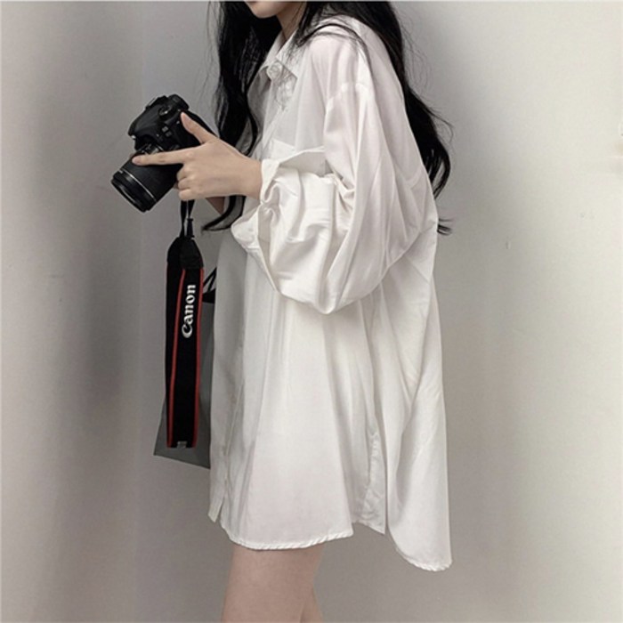 아이렛 여성용 오버핏 셔츠 대표 이미지 - 오버핏 셔츠 추천