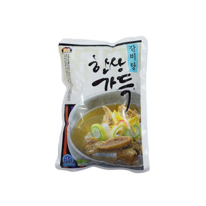 한상가득 냉동 갈비탕 600g 2개입 1+1 아침 일회용 국 갈비탕 팩 대표 이미지 - 냉동 갈비탕 추천