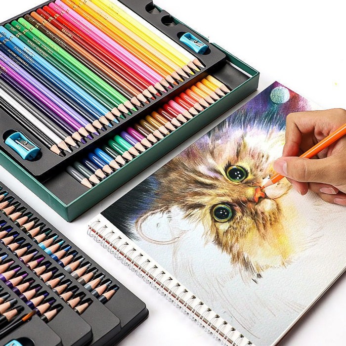 네브 수채색연필 수채화 색연필 wy90204, 200색