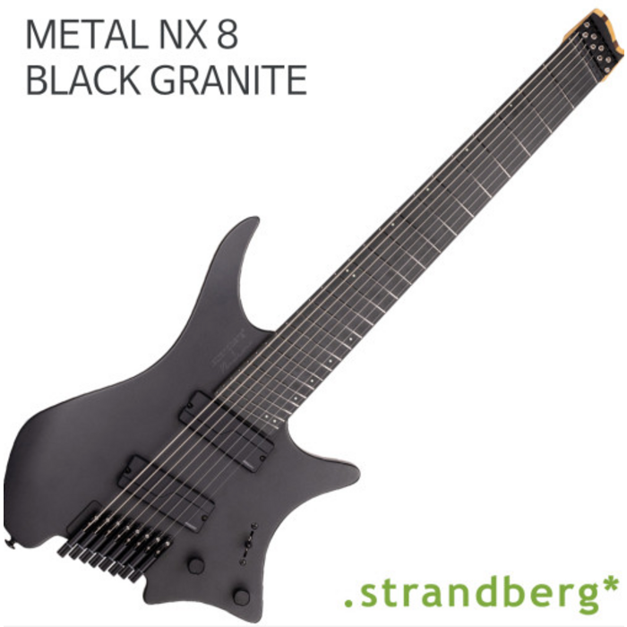 STRANDBERG Boden Metal 7 Black Pearl 일렉기타, 단품 대표 이미지 - 스트랜드버그 기타 추천