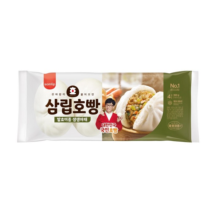 삼립 피자호빵 4개입, 3봉, 360g 대표 이미지 - 피자빵 추천