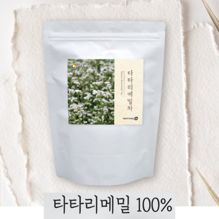 물대신 타타리메밀차 쓴메밀차 100티백 흑메밀 건강차, 1개, 100개입, 1g 대표 이미지 - 타타리 메밀 추천