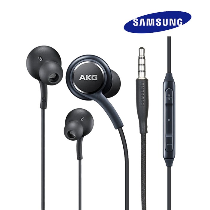 삼성 AKG 이어폰 정품 갤럭시 S8 S9 S10 노트8 노트9 귀안아픈 커널형 유선이어폰 분실방지 파우치증정, 블랙+홈방구 만능펜증정, AKG 3.5단자 대표 이미지 - 만원짜리 이어폰 추천