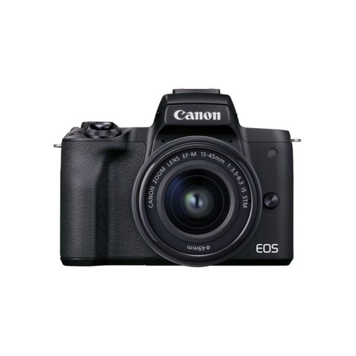 [캐논] EOS M50 Mark II + 15-45mm KIT 블랙 대표 이미지 - 캐논 EOS 미러리스 추천