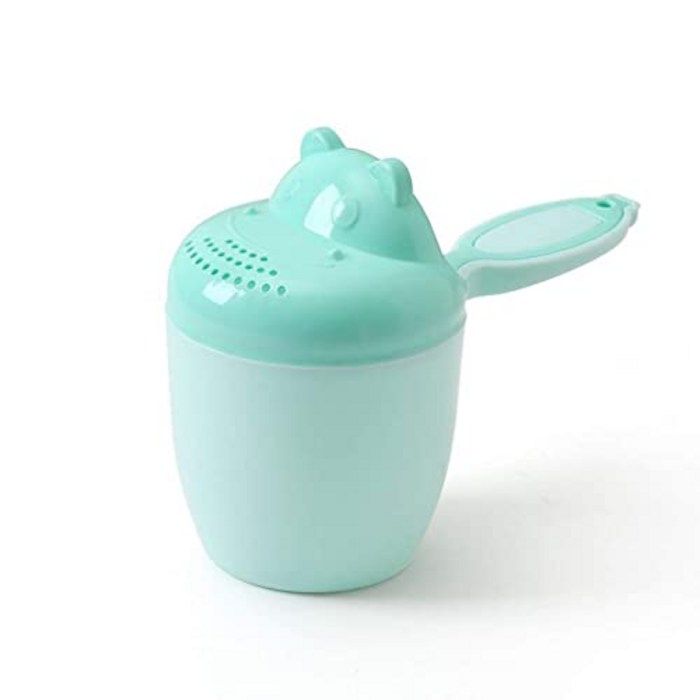 샴푸 샴푸 베이비 샴푸 컵 베이비 샤워 샴푸 샴푸 컵 아기 눈 보호 (하마 녹색), 본상품