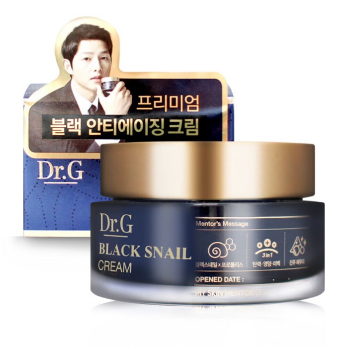 닥터지 블랙 스네일 크림 50ml 3개 대표 이미지 - 블랙 스네일 크림 추천