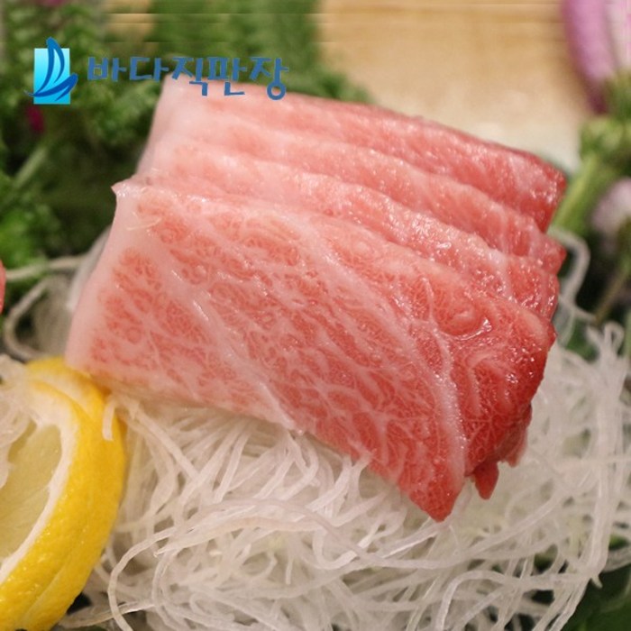 바다직판장 해동손질완료 북방 참다랑어 가마도로 목살 1급 400g 슬라이스 참치회, 1팩 대표 이미지 - 참치 배꼽살 추천