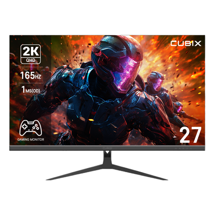 큐빅스 165Hz 27인치 모니터 QHD 고해상도 게이밍 CX270Q165, CX270Q165