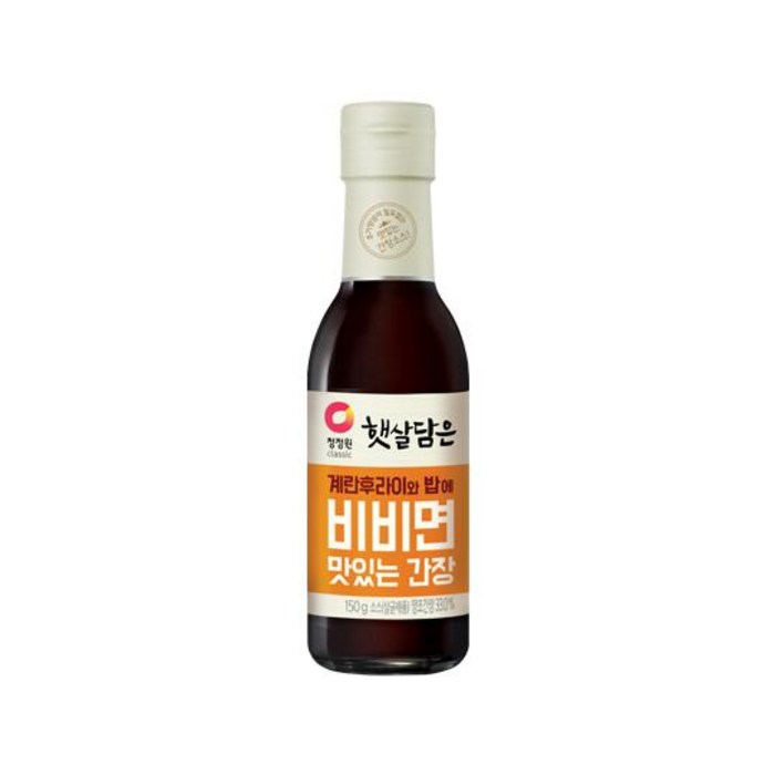 청정원 계란후라이와밥에 비비면 맛있는간장 150gx2병, 150g, 2개 대표 이미지 - 간장계란밥 추천