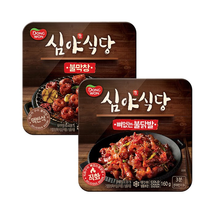 동원에프앤비 심야식당 불막창 2개 + 불닭발2개, 1개 대표 이미지 - 불막창 추천