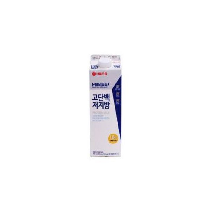 서울우유 밀크랩 고단백저지방우유 900ml 요구르/가공식품 대표 이미지 - 고단백 우유 추천