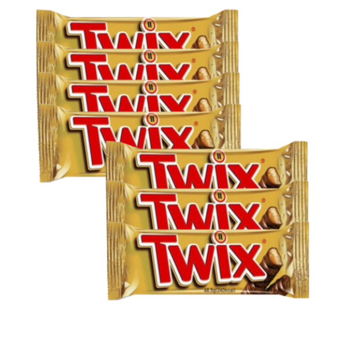 트윅스 싱글 25개입/1곽/초코바/초콜릿/twix, 25개입 대표 이미지 - 초코땅콩 추천