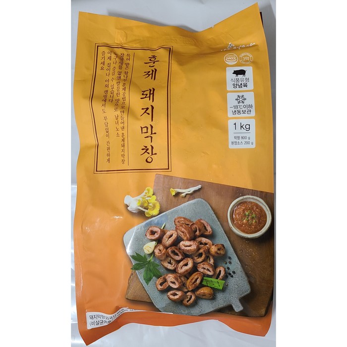 달구지 훈제돼지막창 1kg (소스200g포함) 대표 이미지 - 불막창 추천