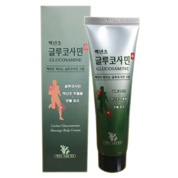 우주상사 바르는 백년초 글루코사민 크림, 15개, 150ml 대표 이미지 - 근육 이완제 추천