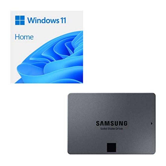 ITG 마케팅 870 QVO 1TB Windows 11 Home 64bit DSP 버전 MZ-77Q1T0W11HEC 대표 이미지 - 윈도우 11 추천