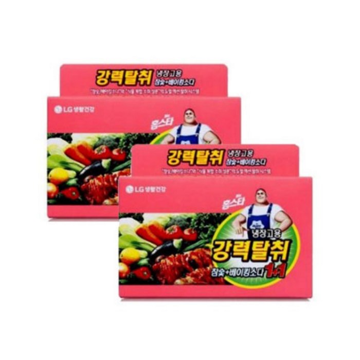 홈스타 강력 냉장고 탈취제 참숯 + 베이킹소다 본품, 280g, 2개 대표 이미지 - 냉장고 탈취제 추천