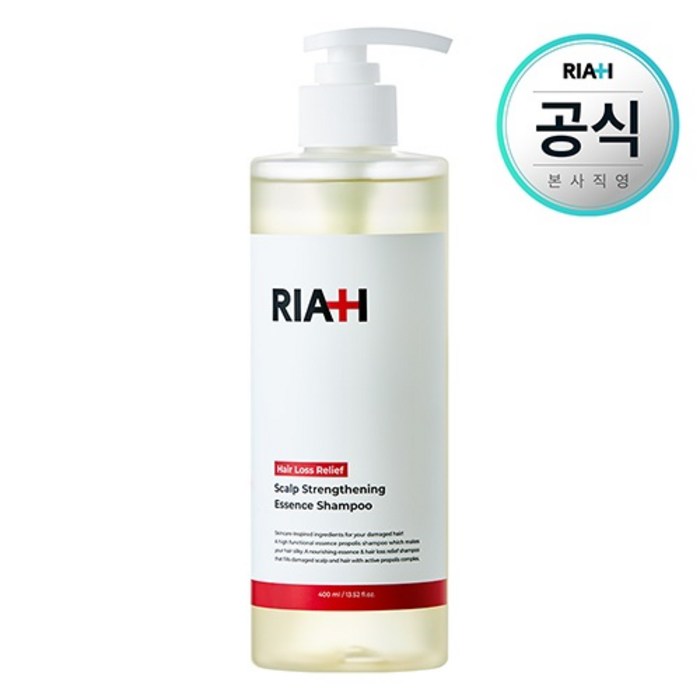 라이아 탈모증상완화 두피코어강화 에센스 샴푸, 400ml, 1개 대표 이미지 - 원형탈모 추천