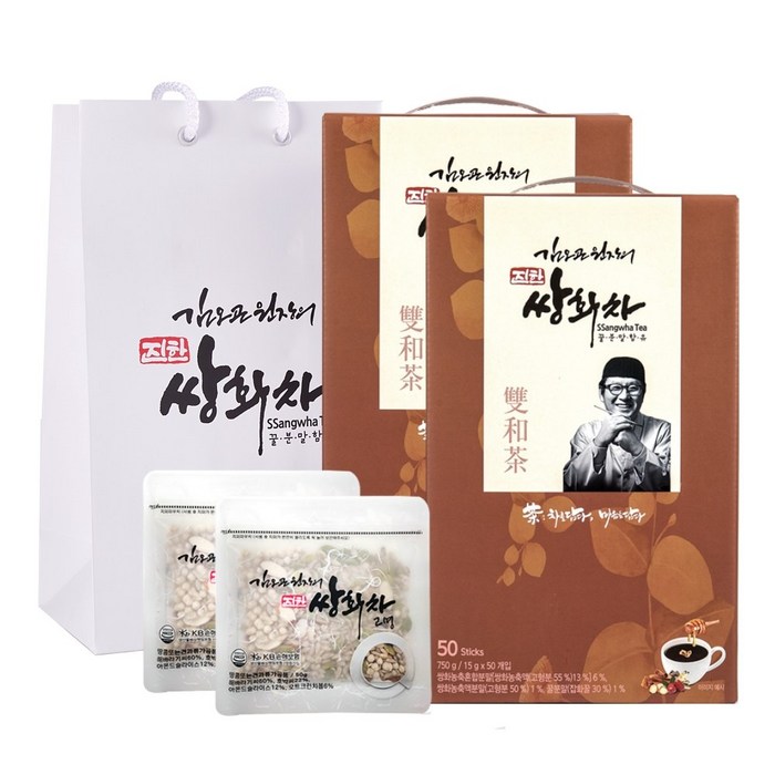 김오곤 원장의 진한 쌍화차 15g x 100개 + 고명50g x 2개, 50개입 대표 이미지 - 쌍화스틱 추천