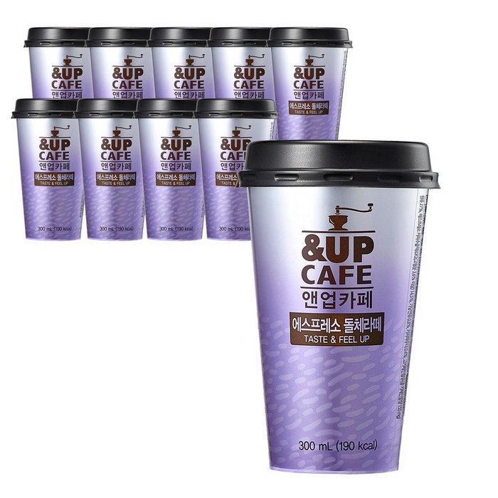 -앤업카페 돌체라떼 300ml x 20개, 상세페이지 참조, 상세페이지 참조 대표 이미지 - 돌체라떼 추천