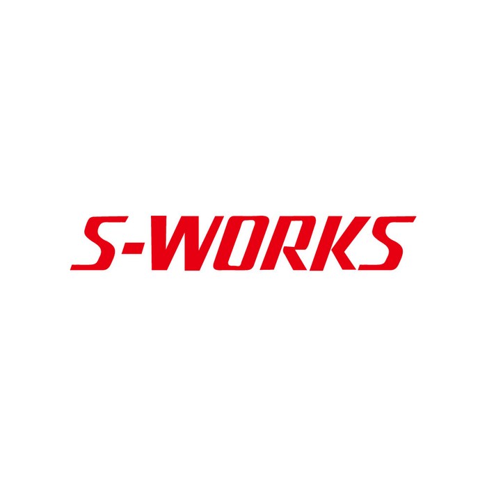 에스웍스 자전거스티커 SWORKS 로고 컷팅 대형 스티커 에스웍스 자전거스티커 SWORKS 로고 컷팅 대형 스티커