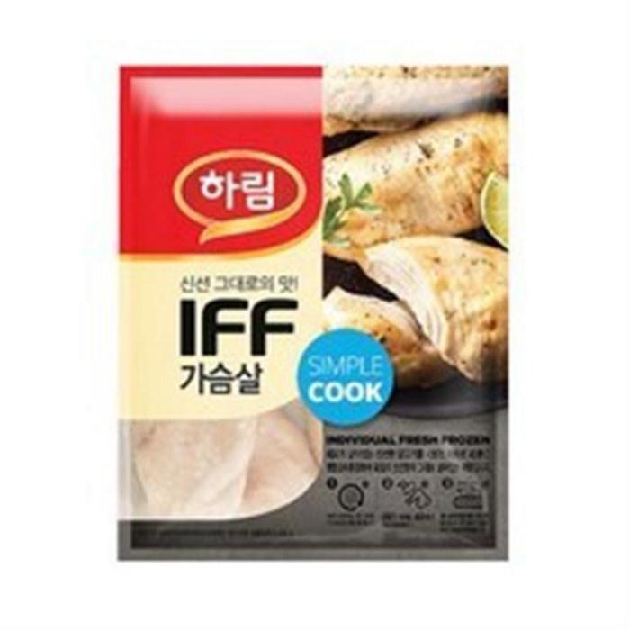 하림 IFF 닭가슴살 10kg (1kg x 10), 5세트 대표 이미지 - IFF 닭가슴살 추천