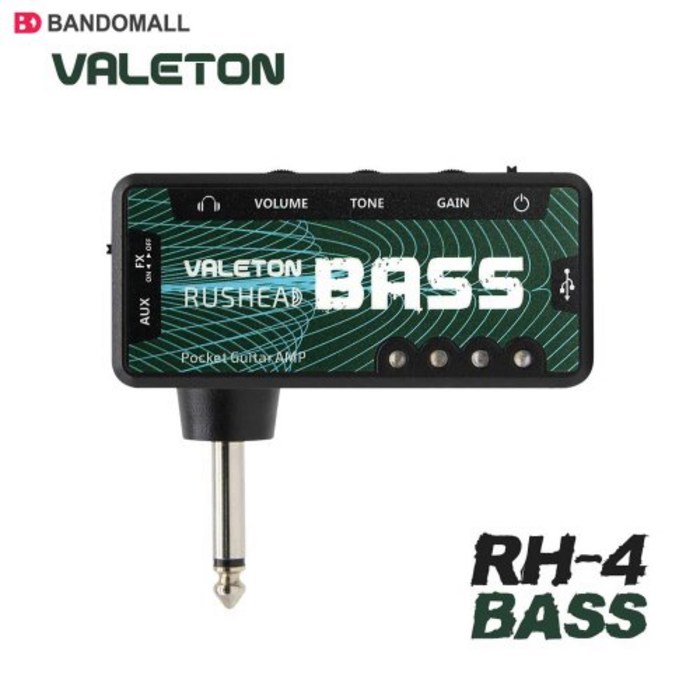 VALETON Rushead Bass RH-4 헤드폰 포켓 미니 앰프, *, * 대표 이미지 - 헤드폰 앰프 추천