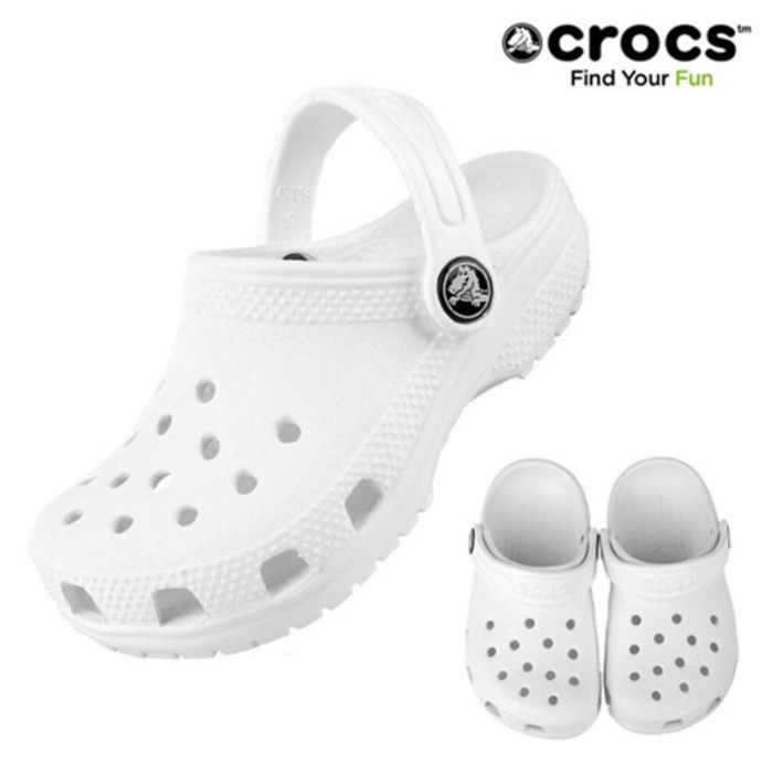 크록스 CROCS 매장정품 클래식 클로그T 토들러 키즈 206990-100